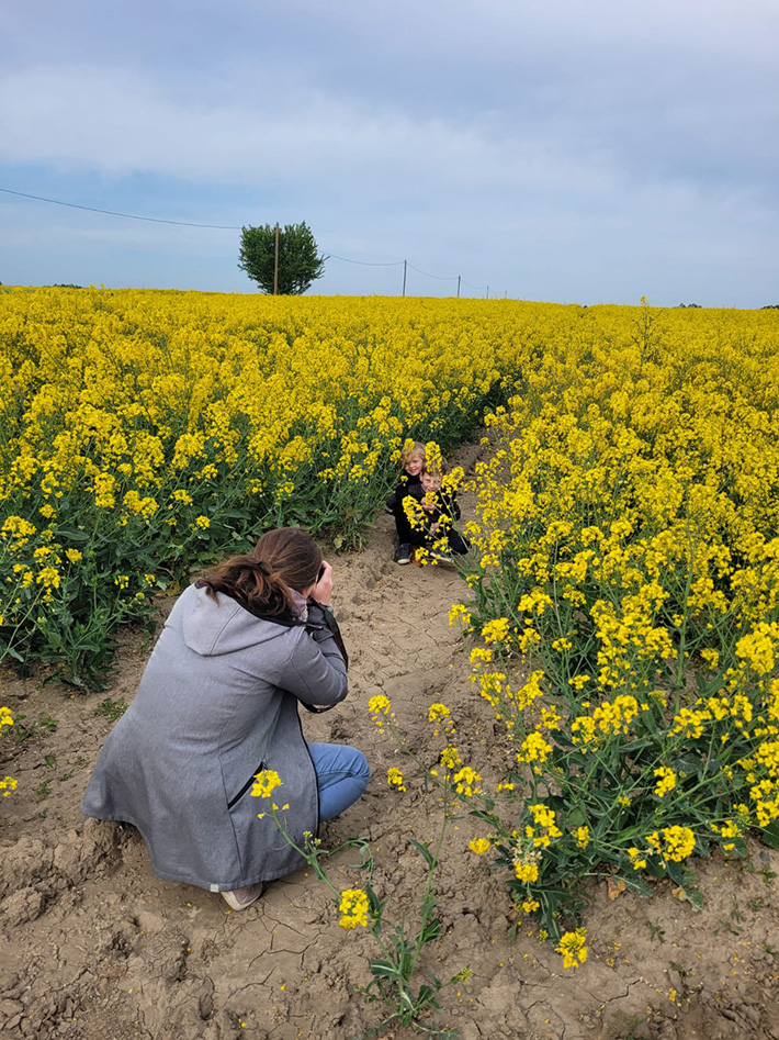 Bei der Arbeit - Familienfotografin Susanne Schlott
